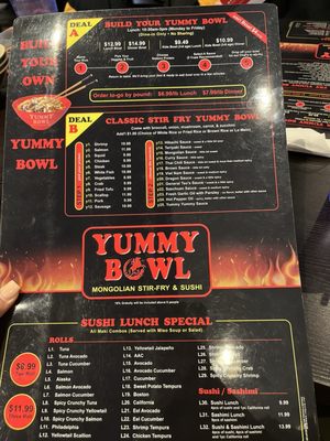 Menu photo 7 Yummy Bowl Rockville, MD