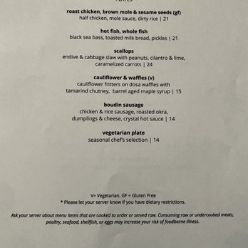 Bellflower - Menu, page 2, 8/27/2020 - New American Near Me - Ypsilanti, Michigan