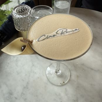 Ciao Roma - Espresso martini - Italian Near Me - Boston, Massachusetts Ciao Roma - Espresso martini - Italian Near Me - Boston, Massachusetts