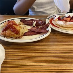 World-famous Pancake Combo