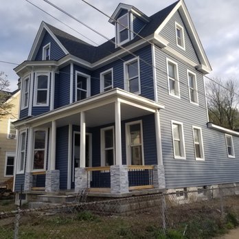 Lubertazzi Contracting - Ovation: color Newport bay vinyl siding  Lubertazzi Contracting - General Contractors Near Me - Sparta, New Jersey