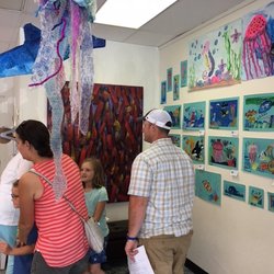Blue Door Art Studio - Summer Camp art Exhibit from our Under the Sea art camp,full day weeks for ages 7-12!