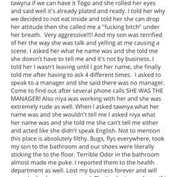 Horrible horrible customer service Horrible horrible customer service