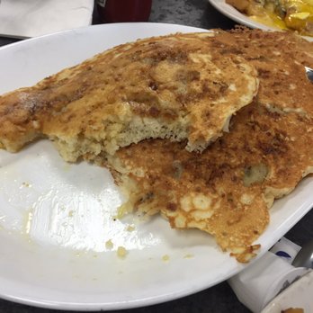 Nelsons Cafe - Omg banana pancakes.... good with or without syrup. Mouth watering! - American Near Me - Niagara Falls, New York