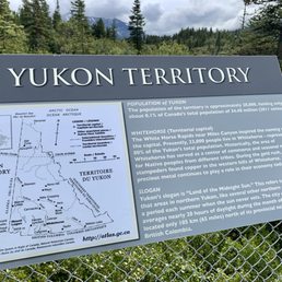 Some info about the area while walking around.
