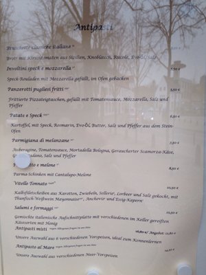 Menu photo 1 Antichi Sapori Italiani Wedel, SH