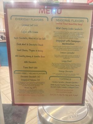 Menu photo 1 Lick Honest Ice Cream Houston, TX