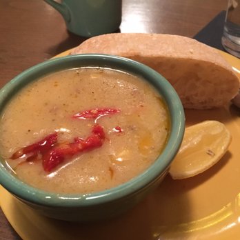 San Pedro Cafe - Conch and smoked corn chowder. 5/5! - Seafood Near Me - Hudson, Wisconsin San Pedro Cafe - Conch and smoked corn chowder. 5/5! - Seafood Near Me - Hudson, Wisconsin