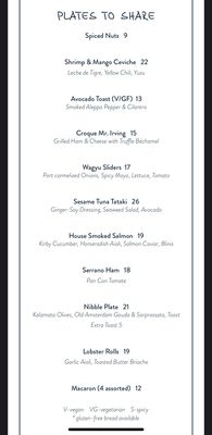 Menu photo 3 Dear Irving Gramercy New York, NY