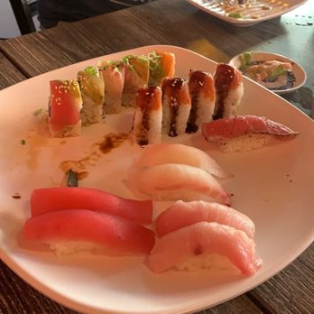 Yoi Tomo - Rainbow Roll Red Dragon Roll 2 Piece Yellow Tail Sushi 2 Piece Tuna Sushi 2 Piece Red Snapper Sushi 2 Piece Seared Tuna Sushi - Japanese Near Me - Boise, Idaho Yoi Tomo - Rainbow Roll Red Dragon Roll 2 Piece Yellow Tail Sushi 2 Piece Tuna Sushi 2 Piece Red Snapper Sushi 2 Piece Seared Tuna Sushi - Japanese Near Me - Boise, Idaho