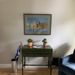The Framers' Workshop - This was an old print that was in the attic that we were going to get rid of. Alice breathes new life into it and now we love it!