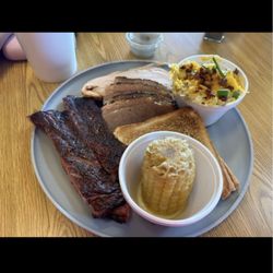 Slap N' Good BBQ Too - 2 meat plate with 2 sides