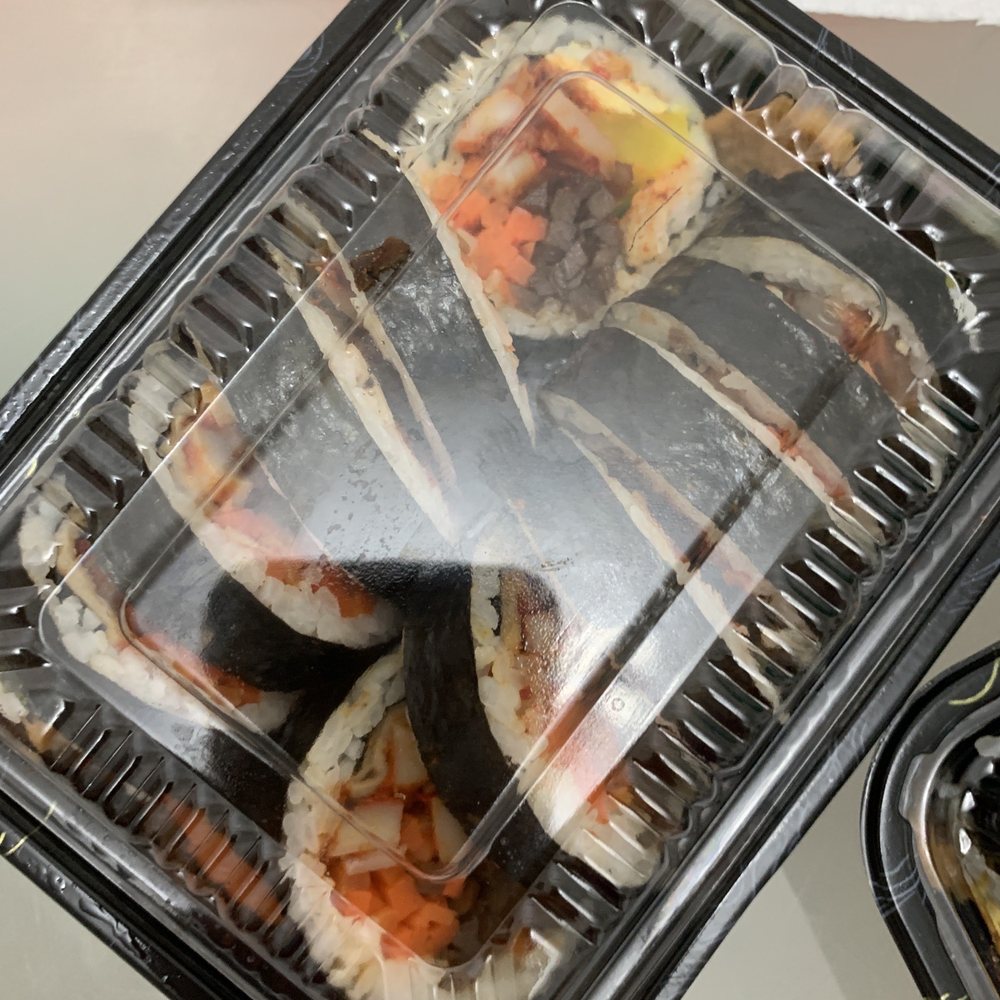 Rolly Kimbab - 20. Spicy Squid Kimbab - Korean Near Me - Bayside, New York