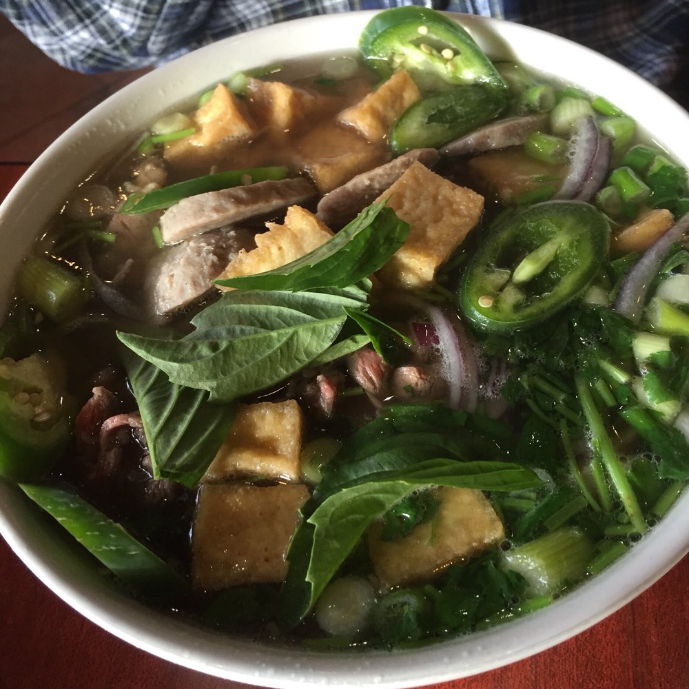Papaya Renton Landing - Pho Soup with beef and tofu. - Vietnamese Near Me - Renton, Washington Papaya Renton Landing - Pho Soup with beef and tofu. - Vietnamese Near Me - Renton, Washington