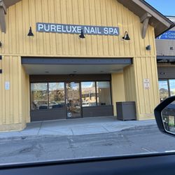 Pureluxe Nail Spa - This is only a two minute drive off the interstate. Located next to the grocery store and close to Whole Foods as well.
