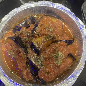 The Spice Harbor - eggplant salsa - Mediterranean Near Me - Galveston, Texas