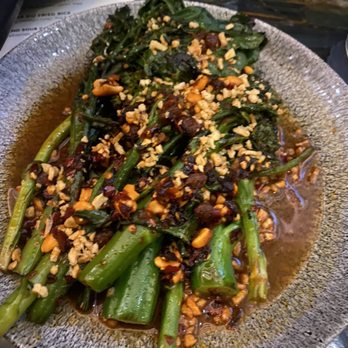 Animae - Broccolini with roasted peanuts and that sauce OMG - Asian Fusion Near Me - San Diego, California Animae - Broccolini with roasted peanuts and that sauce OMG - Asian Fusion Near Me - San Diego, California