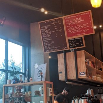 LDU Coffee - Menu at Front Counter - Coffee & Tea Near Me - Dallas, Texas LDU Coffee - Menu at Front Counter - Coffee & Tea Near Me - Dallas, Texas