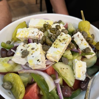 Karellas Cafe - Small Greek salad - Greek Near Me - Baltimore, Maryland