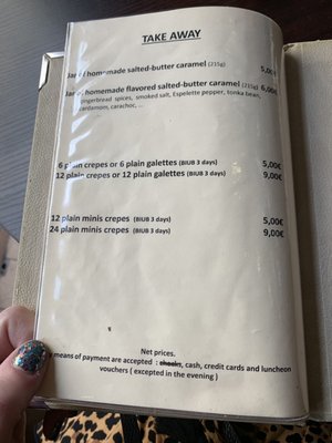 Menu photo 2 Caramel Sarrasin Paris, 75
