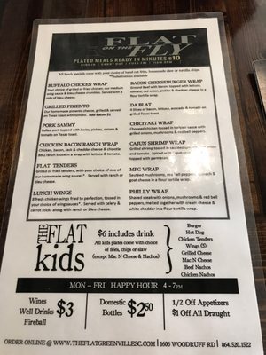 Menu photo 5 The Flat Greenville Greenville, SC Menu photo 5 The Flat Greenville Greenville, SC