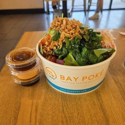 Bay Poke - Large bowl sauce on the side