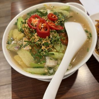 Golden Delight #1 - Vietnamese Hot & Sour Catfish Soup - Vietnamese Near Me - Rosemead, California