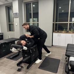 RxWellness Spine & Health - Aldie/South Riding - Doctor Brandon adjusting my husband