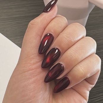 Milavu Nail Studio - Gel-x with cat eye! - Nail Salons Near Me - Orange, California Milavu Nail Studio - Gel-x with cat eye! - Nail Salons Near Me - Orange, California