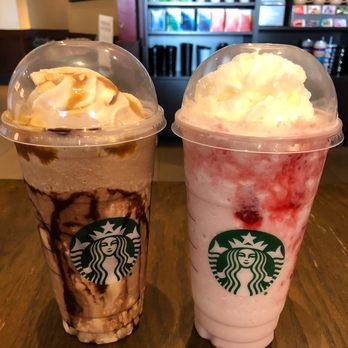 Starbucks - Triple Mocha, Seriously Strawberry - Coffee & Tea Near Me - Scarborough, Ontario