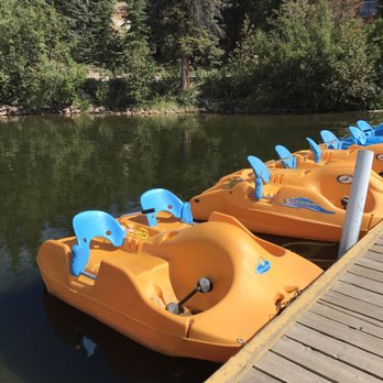 Pyramid Lake - Paddle boats can be rented. - Boating Near Me - Jasper