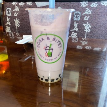 4 Sisters Asian Snack Bar - Taro Milk Tea my first time having it - Vietnamese Near Me - Ashburn, Virginia