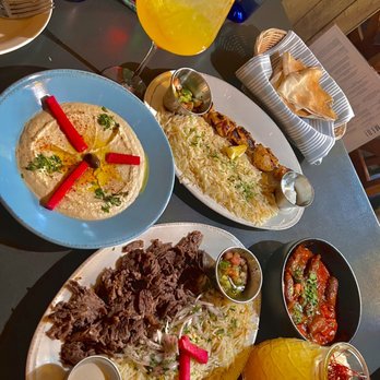 Medi Kitchen & Cocktail - Dinner spread - Mediterranean Near Me - Chicago, Illinois