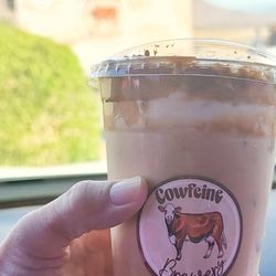 Cowfeine Brewery - Iced Cookie Butter Latte from #cowfiene