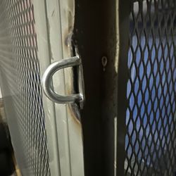 Smith & Family Welding Services - locking loop for a storage unit