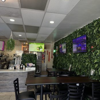 Juice Factory - Inside of restaurant in the morning. - Juice Bars & Smoothies Near Me - Orange, California