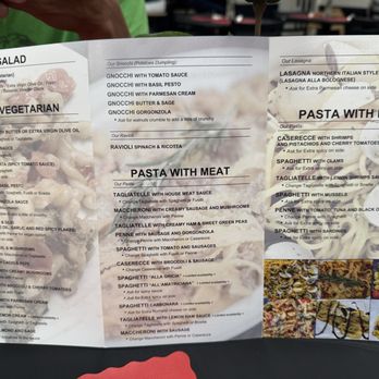 ARTIPASTA - Menu - Italian Near Me - Austin, Texas