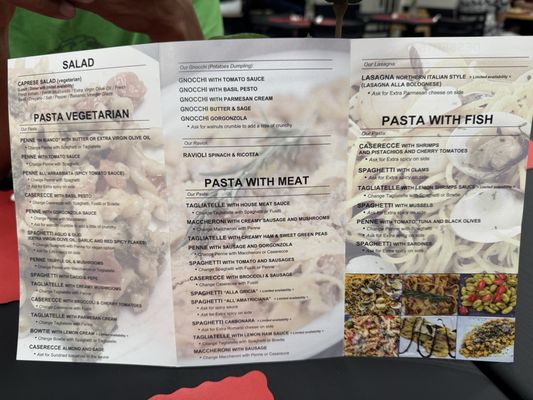 Menu photo 2 ARTIPASTA Austin, TX