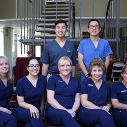 Nam Cho, MD,DDS - Drs. Nam Cho & Kyle Yip with Darcie, Denise, Debi, Sharon & Bridget (sorry you're cut in half Bridget) The Best of teams.