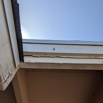 Mission Restoration - Fascia pulled away didn't bother nailing this all the way? - Roofing Near Me - Mesa, Arizona