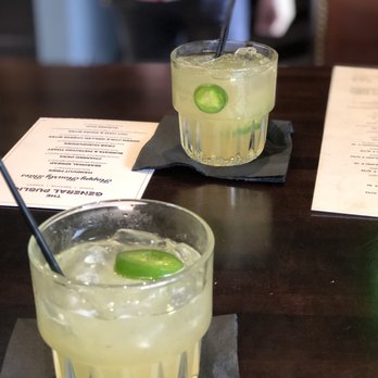 The General Public - Bee Sting, my favorite drink from their cocktail menu! - New American Near Me - San Antonio, Texas