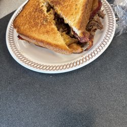 Waffle House - CheeseSteak w/ bacon