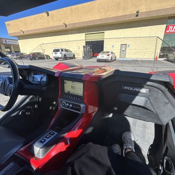 Vegas Drop Top Rentals - Parking lot of please - Car Rental Near Me - Las Vegas, Nevada