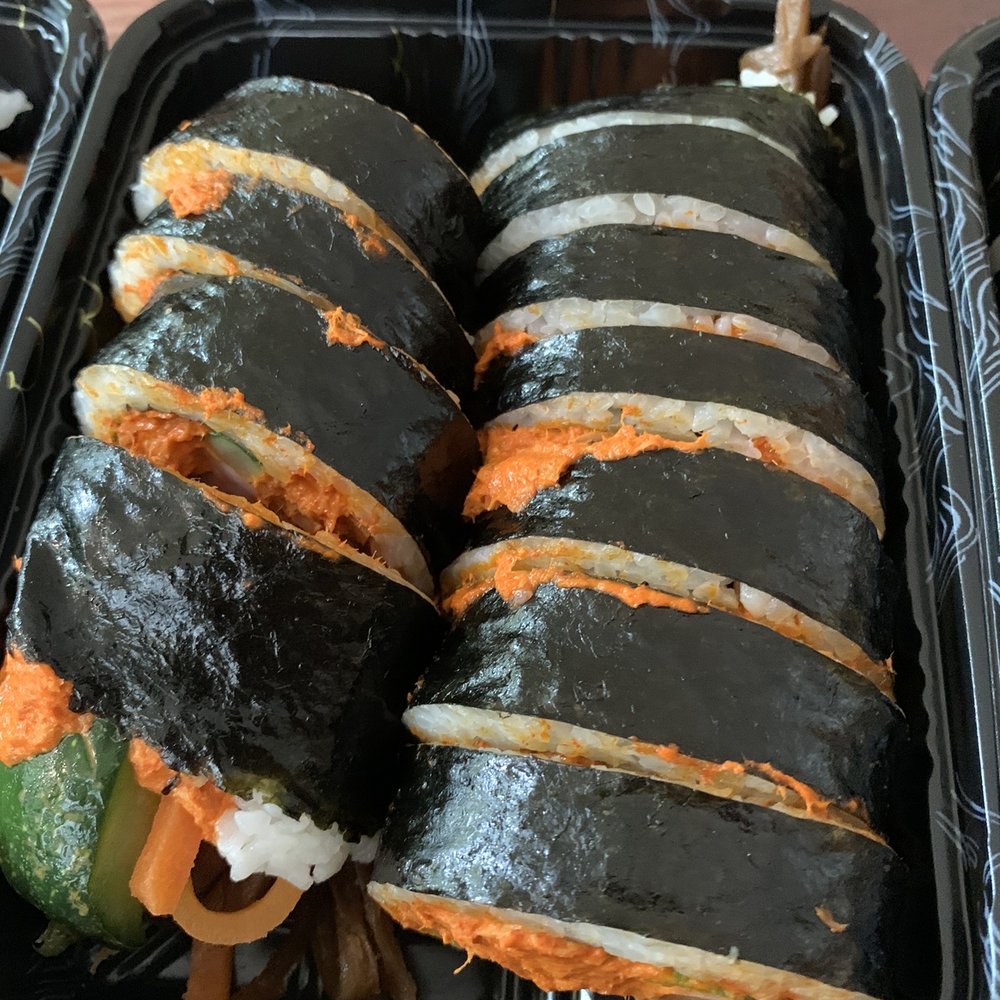 Rolly Kimbab - 17. Spicy Tuna Kimbab - Korean Near Me - Bayside, New York
