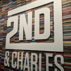 2nd & Charles - Book wall