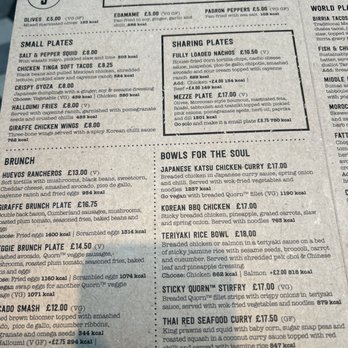 Giraffe - Menu - Modern European Near Me - Hounslow, XGL Giraffe - Menu - Modern European Near Me - Hounslow, XGL
