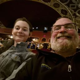 Me and dad at the show