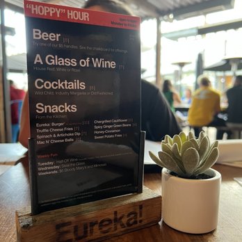 Eureka! - Happy Hour menu - American Near Me - San Diego, California