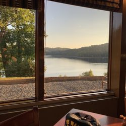 Tygart Shores Dining - Looking towards the lake