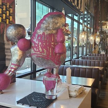 Agave & Rye - Indianapolis - Fun pink poodle - New American Near Me - Indianapolis, Indiana